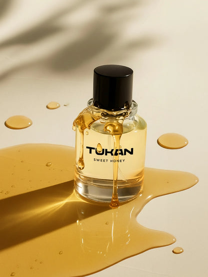 Sweet Honey by Tukan Fragrance – luxury creamy perfume with tobacco and cacao notes