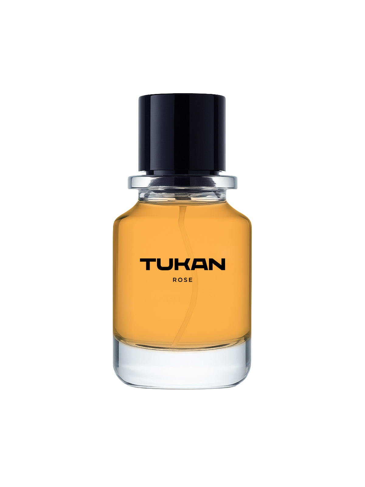 Tukan Fragrance Rose perfume bottle – sweet floral unisex fragrance with rosewater and jasmine